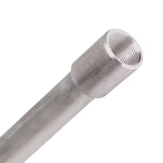 Wheatland 1 in. x 10 ft. Galvanized Steel Rigid Metal Conduit, UL Listed