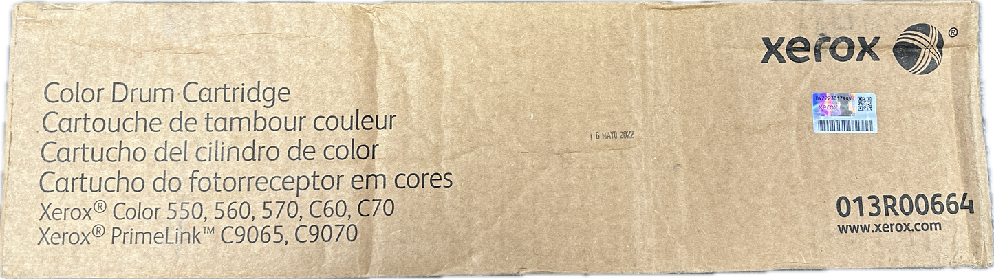 New OEM Xerox Color 550,560,570,C60,C70 Color Drum Unit 013R00664