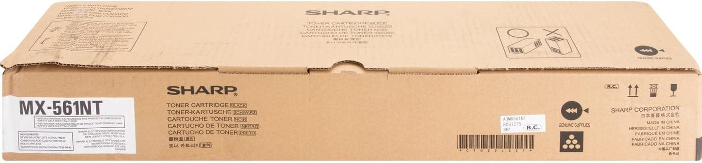 OEM Sharp MX-M2630 3050 3070 3550 3570 4050 5050 6050 Black Toner MX-561NT