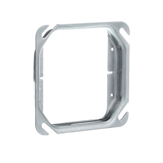 50 PK Steel City 52C185/8‑25 2‑Gang Steel Square Device Cover