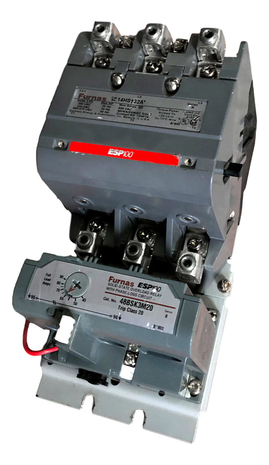 Furnas 220SD32AF Heavy-Duty Magnetic Motor Starter with Overload Protection