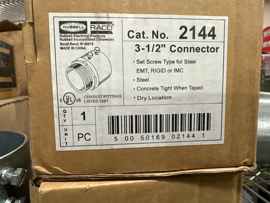 Raco 2144 3-1/2 connector