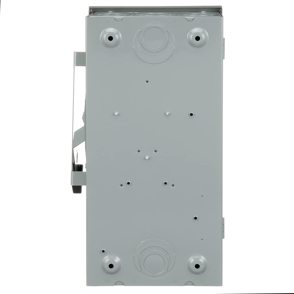 Square D DU323 General Duty Safety Switch, Non-Fusible, 100A, 3 Wire, 3-Poles