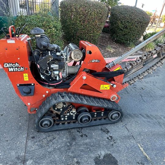 Ditch Witch C24X WALK-BEHIND TRENCHER Slightly Used Around 500 Hours