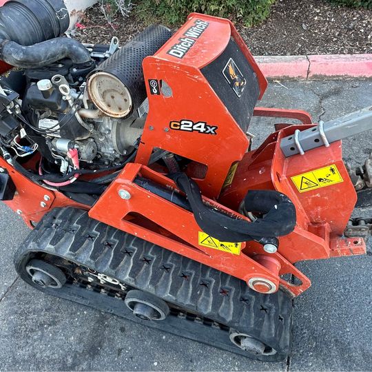 Ditch Witch C24X WALK-BEHIND TRENCHER Slightly Used Around 500 Hours