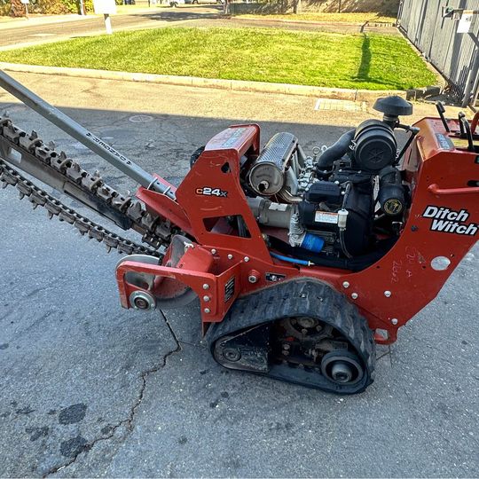 Ditch Witch C24X WALK-BEHIND TRENCHER Slightly Used Around 500 Hours