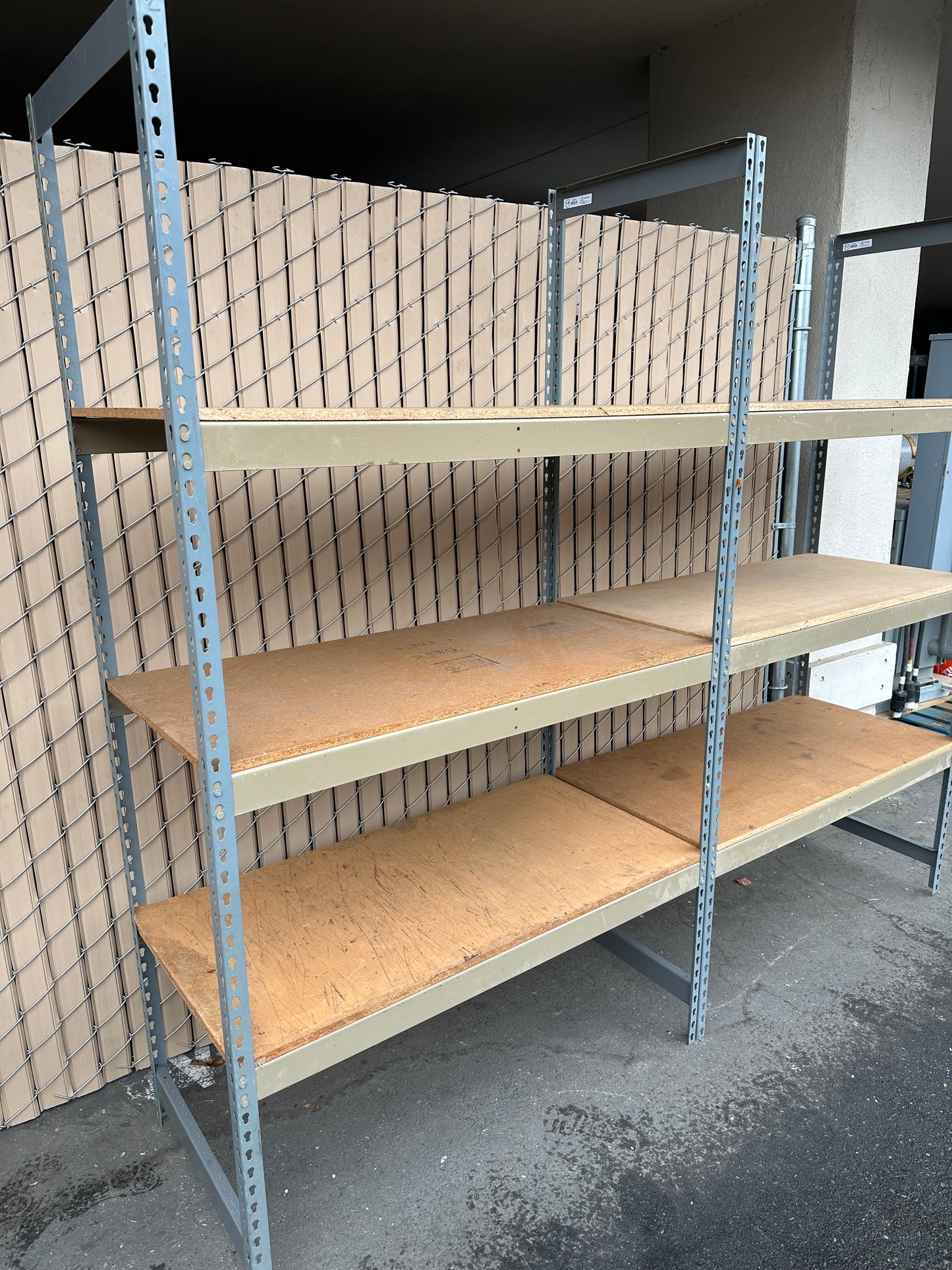 Metal Warehouse/Store/Garage Shelving 8ftx2ftx7ft (See Photos)