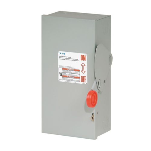 Eaton DH361NRK 30A 600V Heavy Duty Safety Switch 3 Pole