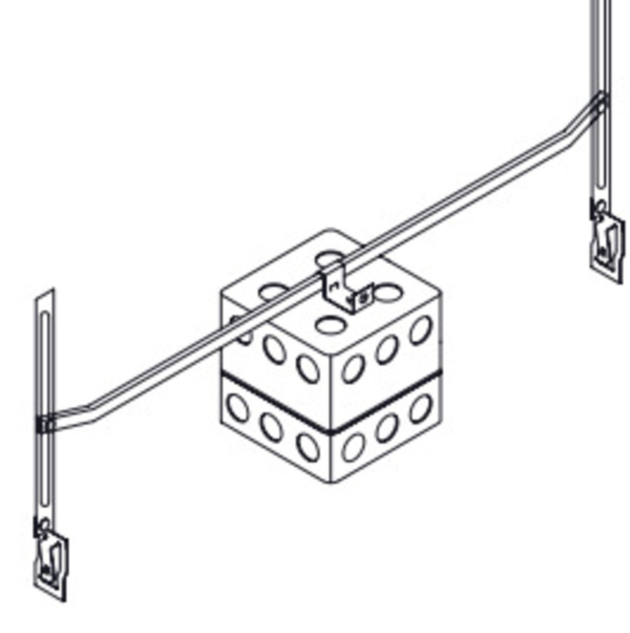 88 PK nVent CADDY 512A Adjustable 24″ T‑Grid Box Hanger