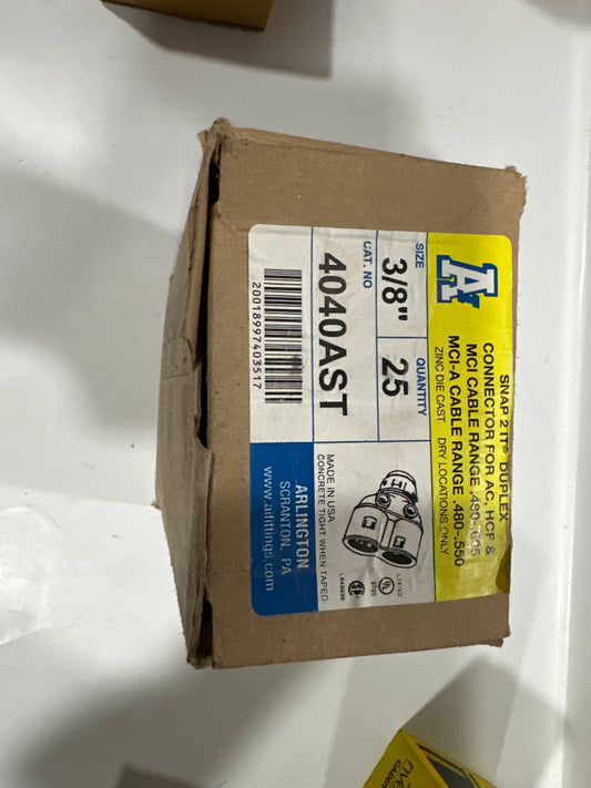 Arlington 4040ast 3/8” 25 pack
