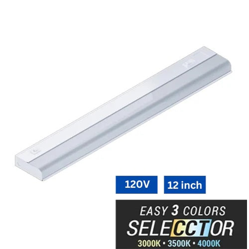Elite LED Lighting EU-LED-12-450L-DIMTR-120-30K/35K/40K-WH Undercabinet Lighting
