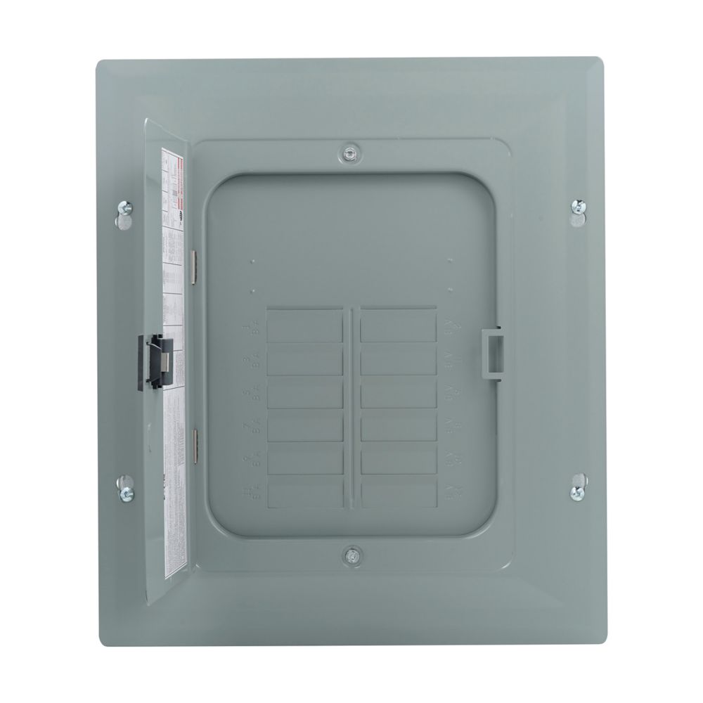 Eaton BRP12L125R 125A Plug‑On Neutral Load Center, 12 Spaces