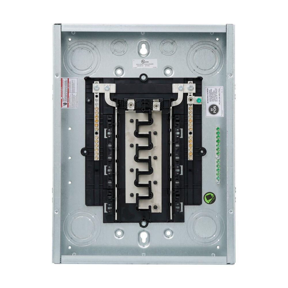 Eaton BRP16L125R 125A Outdoor Load Center, 16 Space, MLO
