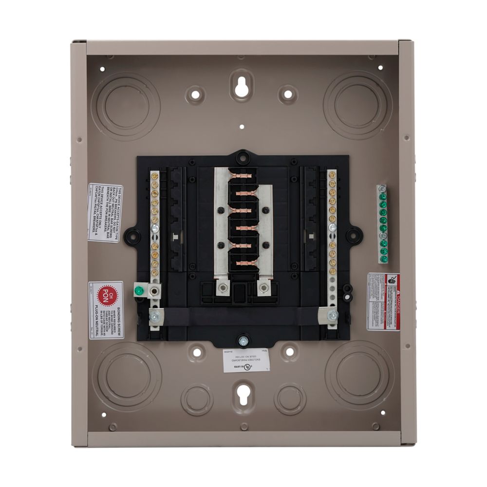 Eaton CHP12L125R 125A Rainproof Main Lug Load Center (12/24)