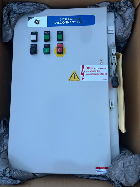 GE CR243B10457 Type 1 Systems Main Disconnect Control Panel 480V 3PH - 90A