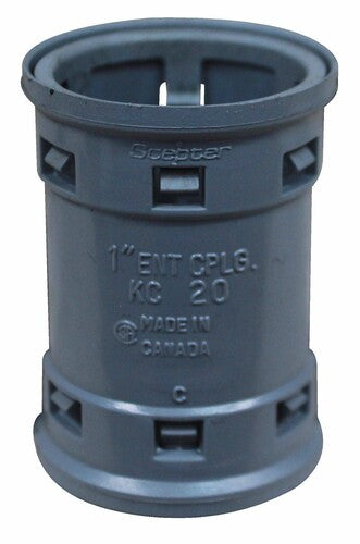 Pack Of 50 1" INCH Specter/Kwikon KC20 PVC ENT Gray Coupling (089002)