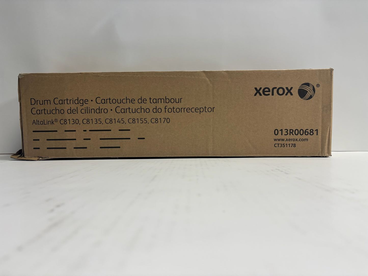 Open Genuine Xerox AltaLink C8130,C8135,C8145 Drum Cartridge 013R00681 (Sealed)