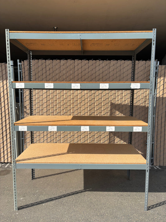 Boltless Shelving 4 Levels 32"W x 69"L x 90"H
