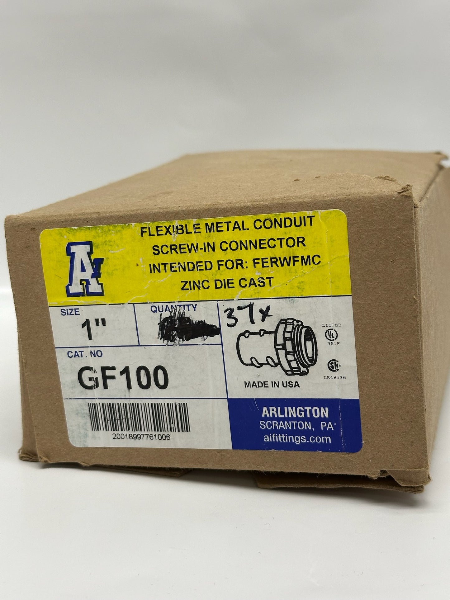 37 PK Arlington GF100 Grounding Bridges with Lay-In Lugs