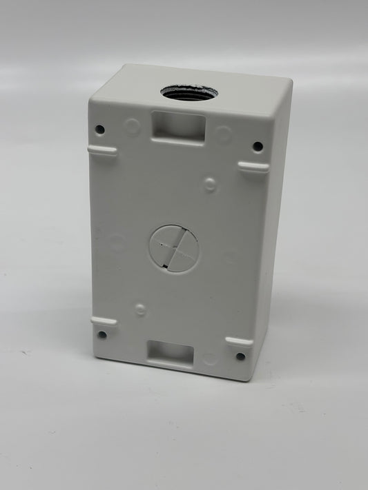Space Age Electronics Simplex (59WPBB-WW) Wall Plate