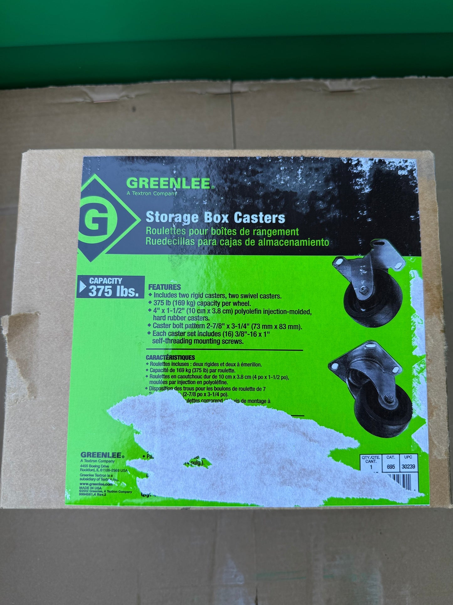 Greenlee 6003 High Capacity Heavy Duty Versatile Mounting system Cable Puller