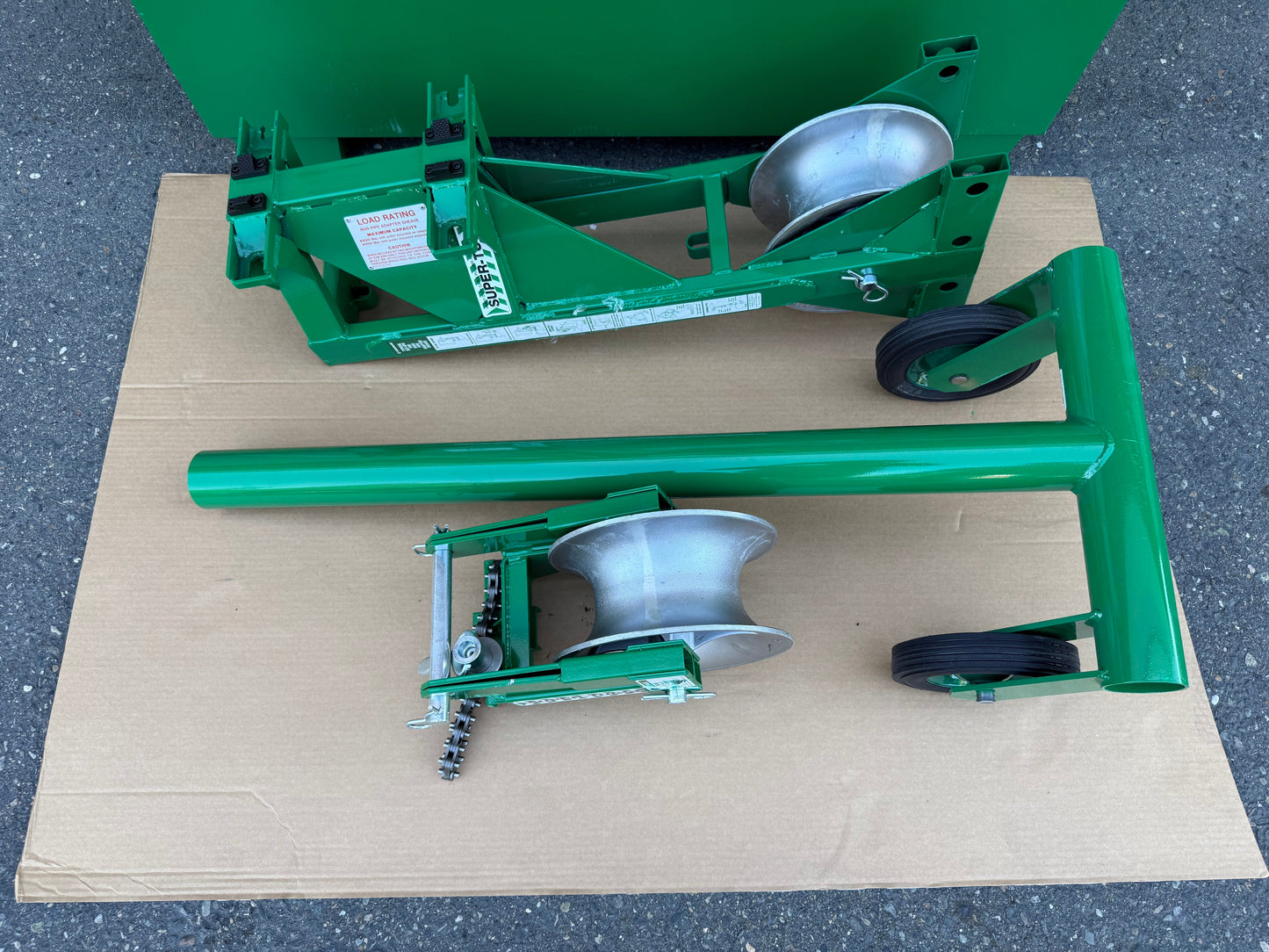 Greenlee 6003 High Capacity Heavy Duty Versatile Mounting system Cable Puller