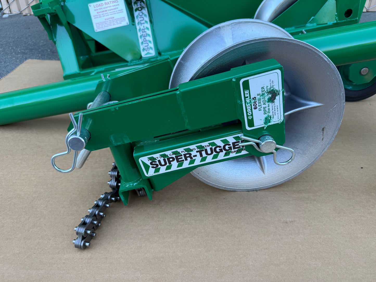 Greenlee 6003 High Capacity Heavy Duty Versatile Mounting system Cable Puller