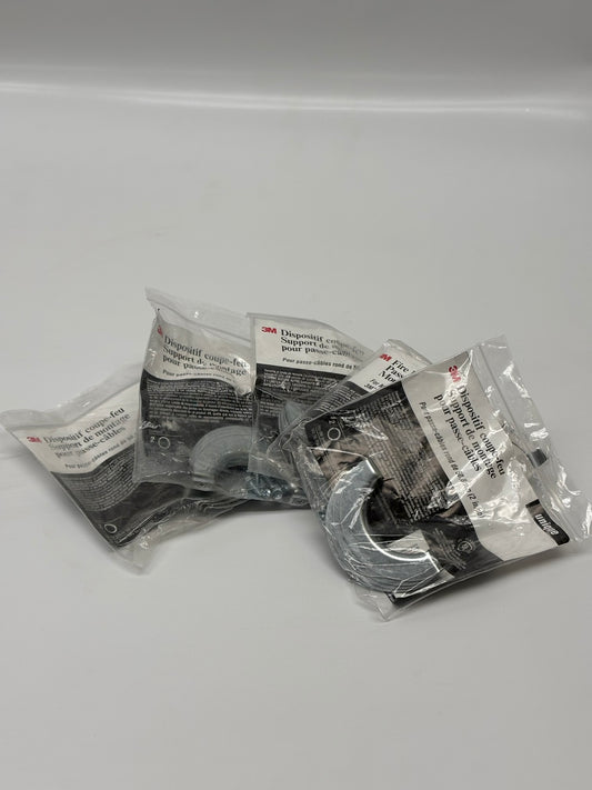 Lot of 5 PK 3M (98-0400-5540-6) Fire Barrier Pass-Through Mounting Brackets
