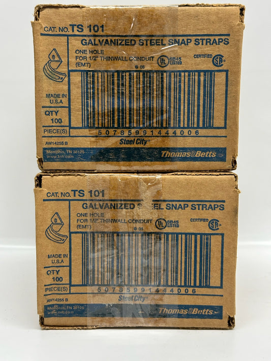 200 PK Thomas and Betts T3 101 Cable Tie Mounting Bases 4 Way