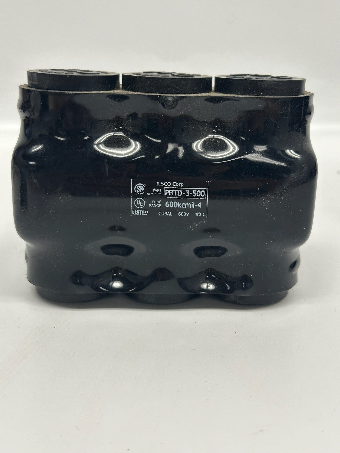4 PK ILSCO PBTD-3-500 Dual Rated Mechanical Lugs for 500 MCM Cable