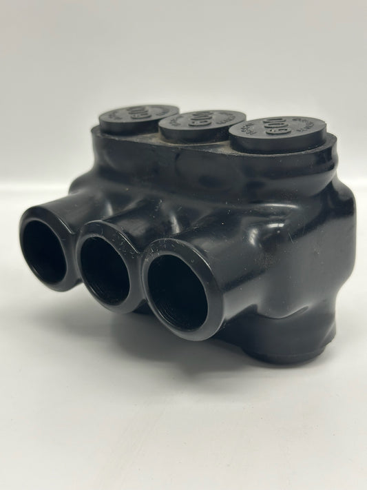 4 PK ILSCO PBTD-3-500 Dual Rated Mechanical Lugs for 500 MCM Cable