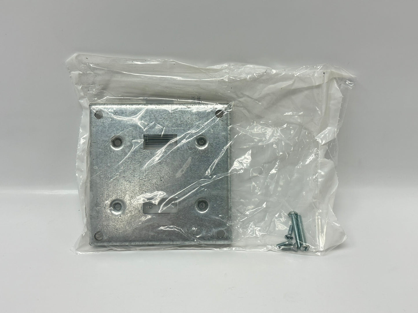 25 PK T&B 456 Electrical Box Cover – Steel, 4-Inch, Raised Device Mount