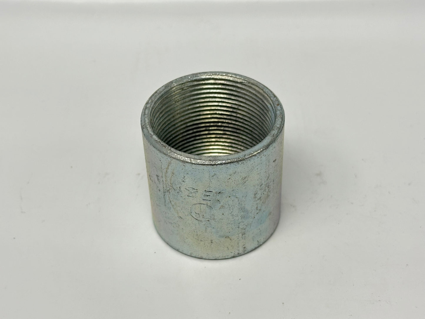 50 PK Wheatland 1-1/2" Rigid Conduit Coupling – Steel, Threaded