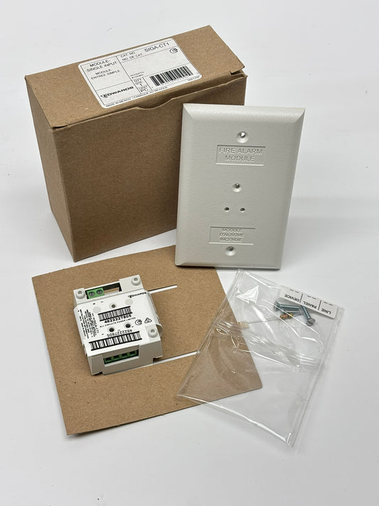 No Box Edwards EST SIGA-CT1 Single Input Module for Class B Alarm, Supervisory Devices