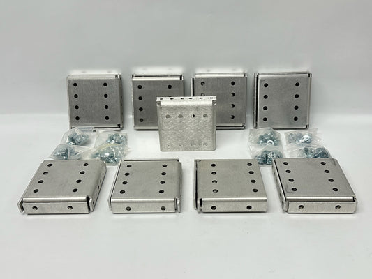 8 PK Chatsworth 13286-501 Vertical Mount Bracket – Pair, Steel