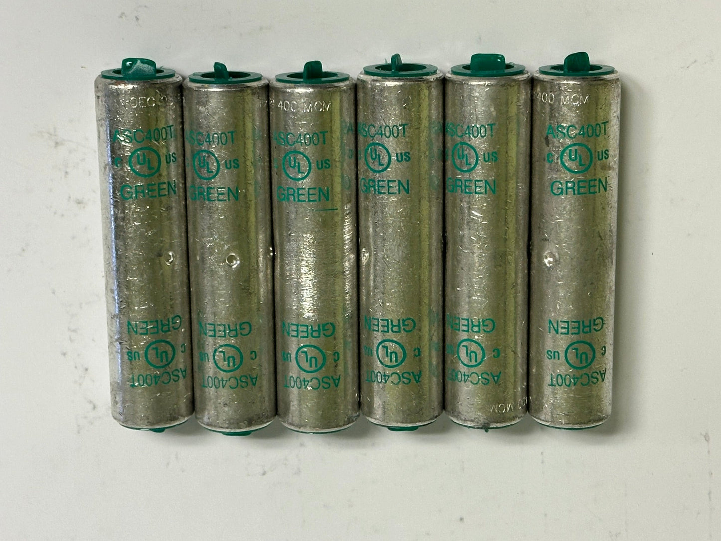 6 PK NSI (ASC400T) 400 MCM 2-Conductor Dual Rated Compression Splice