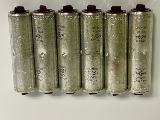 6 PK NSI (ASC350T) 350 MCM Aluminum/Copper Compression Splice Aluminum