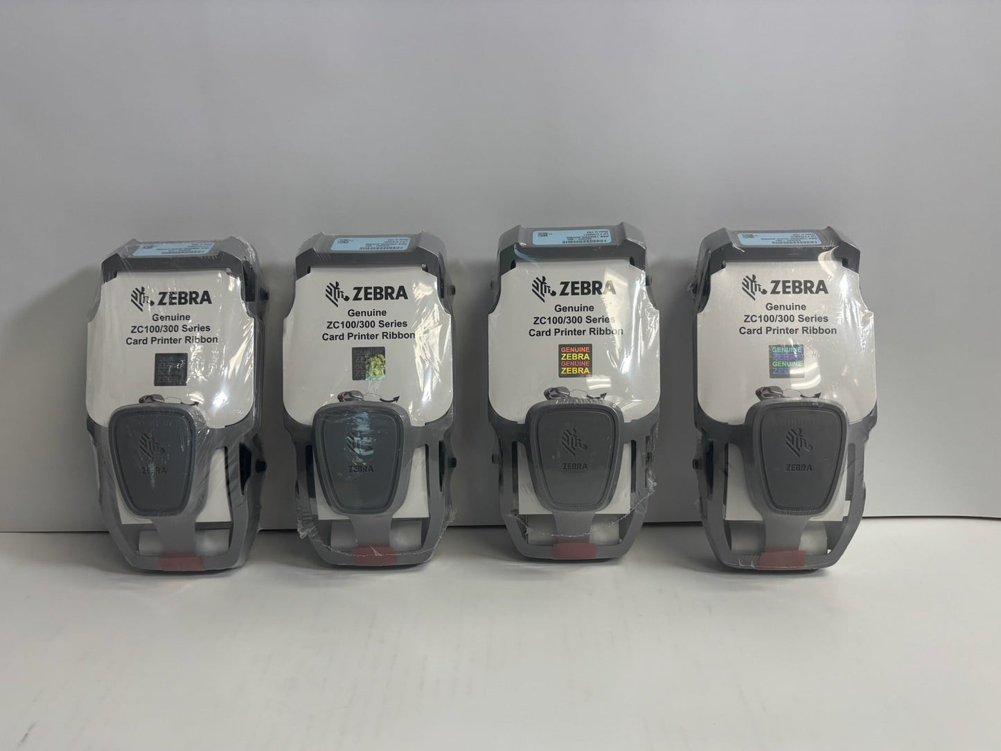 4 New Genuine Zebra ZC100/ZC300 Series Card Printer Ribbon 800300-360