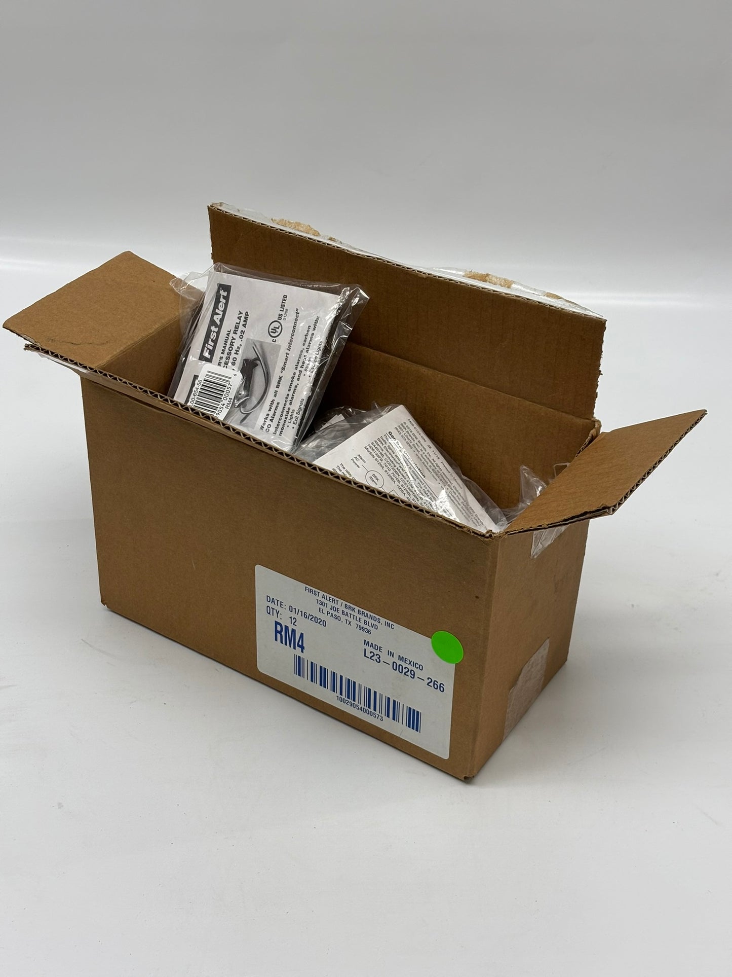 12 PK BRK RM4 First Alert Smart Relay 120 V AC