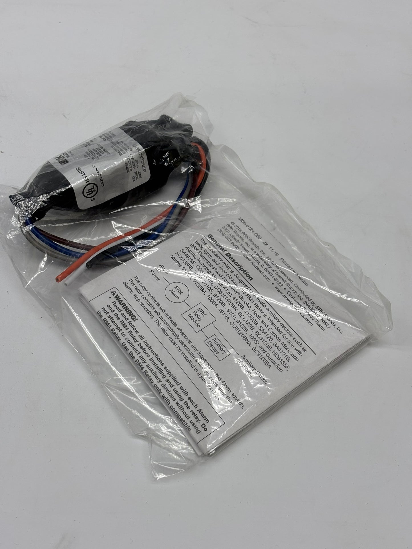 12 PK BRK RM4 First Alert Smart Relay 120 V AC