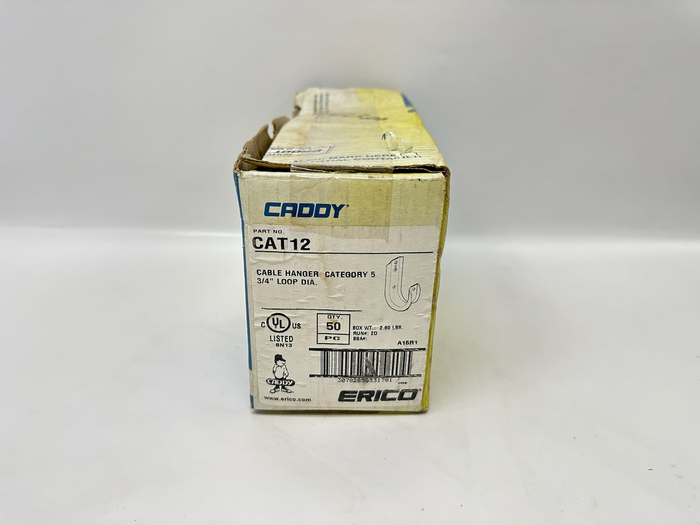 63 PK nVent CADDY CAT12 ¾" J‑Hook Cable Support, Steel