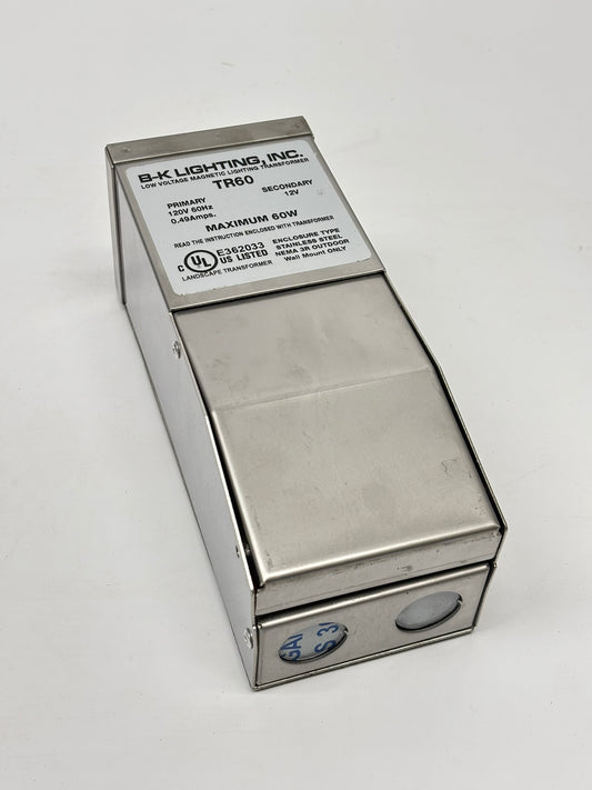 B-K Lighting (TR60) LED Transformer for Outdoor Lighting Systems
