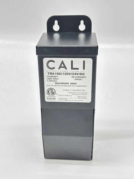 CALI TRA100/120V/24V/DC Transformer, 100W, 120V AC to 24V DC