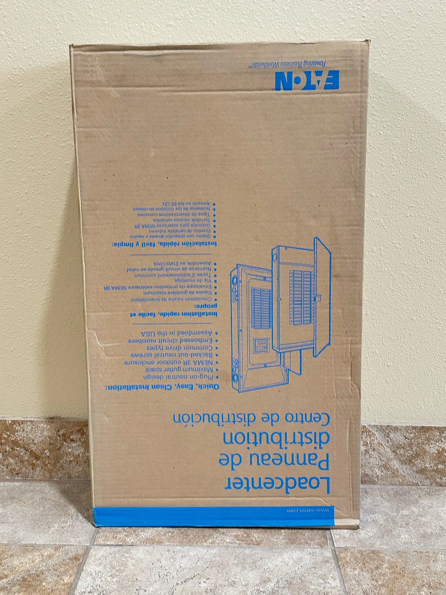 Eaton BRP20B125R 125A Outdoor Main Breaker Load Center
