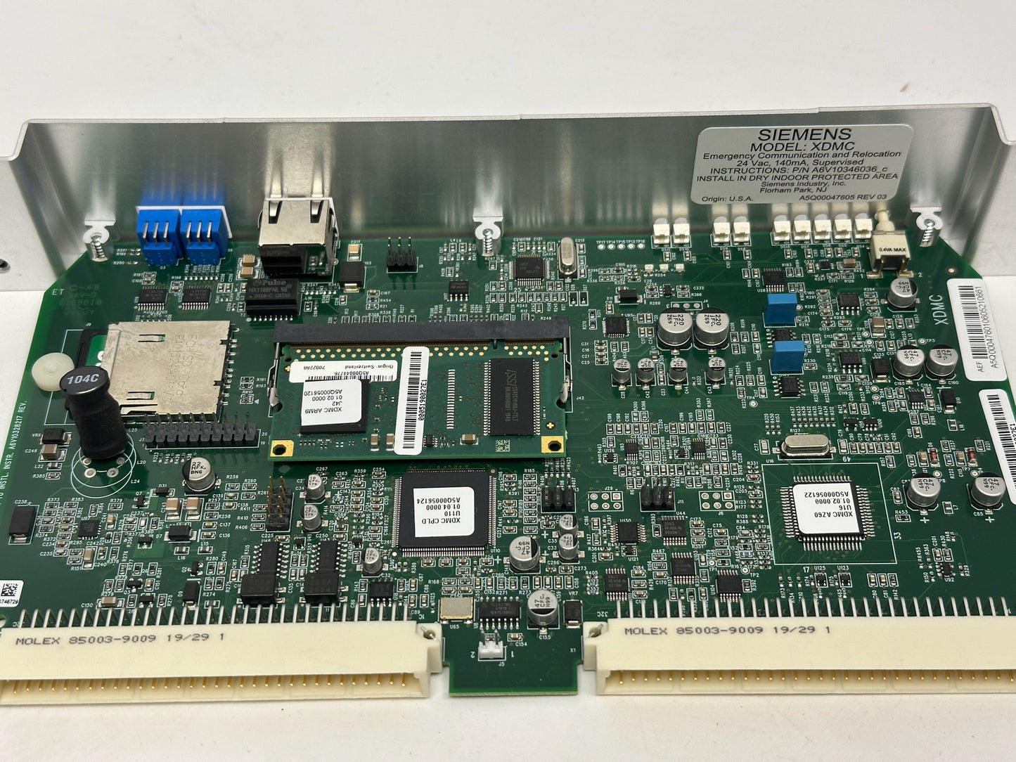 Siemens XDMC – Digital Audio Card for Emergency Voice Alerts