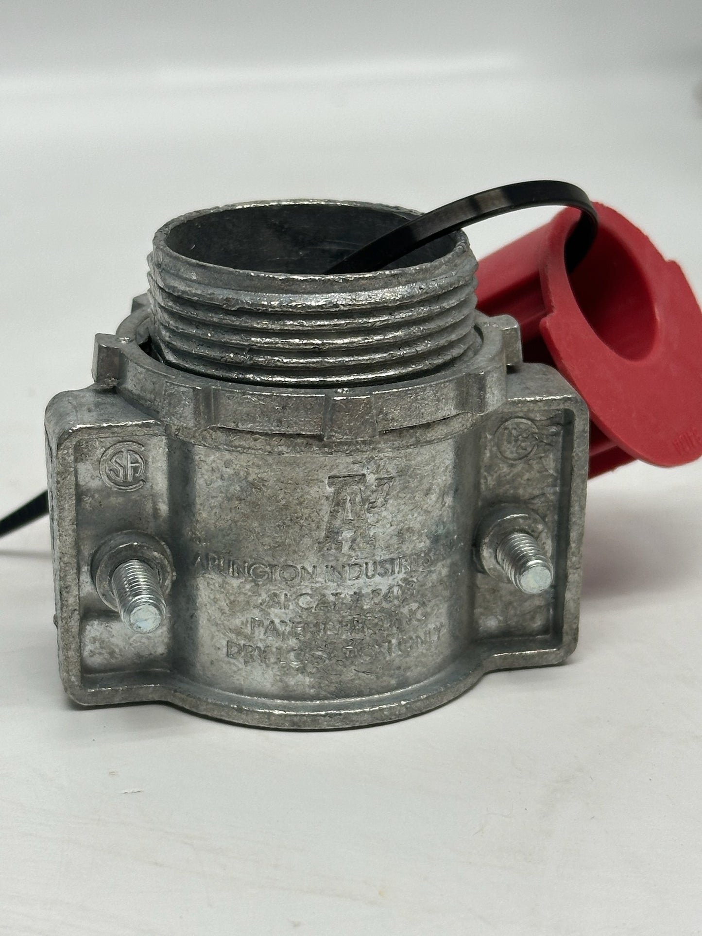 15 Pack Arlington 8413 1-1/4" Connector for MC/AC Cable, 2 Screw