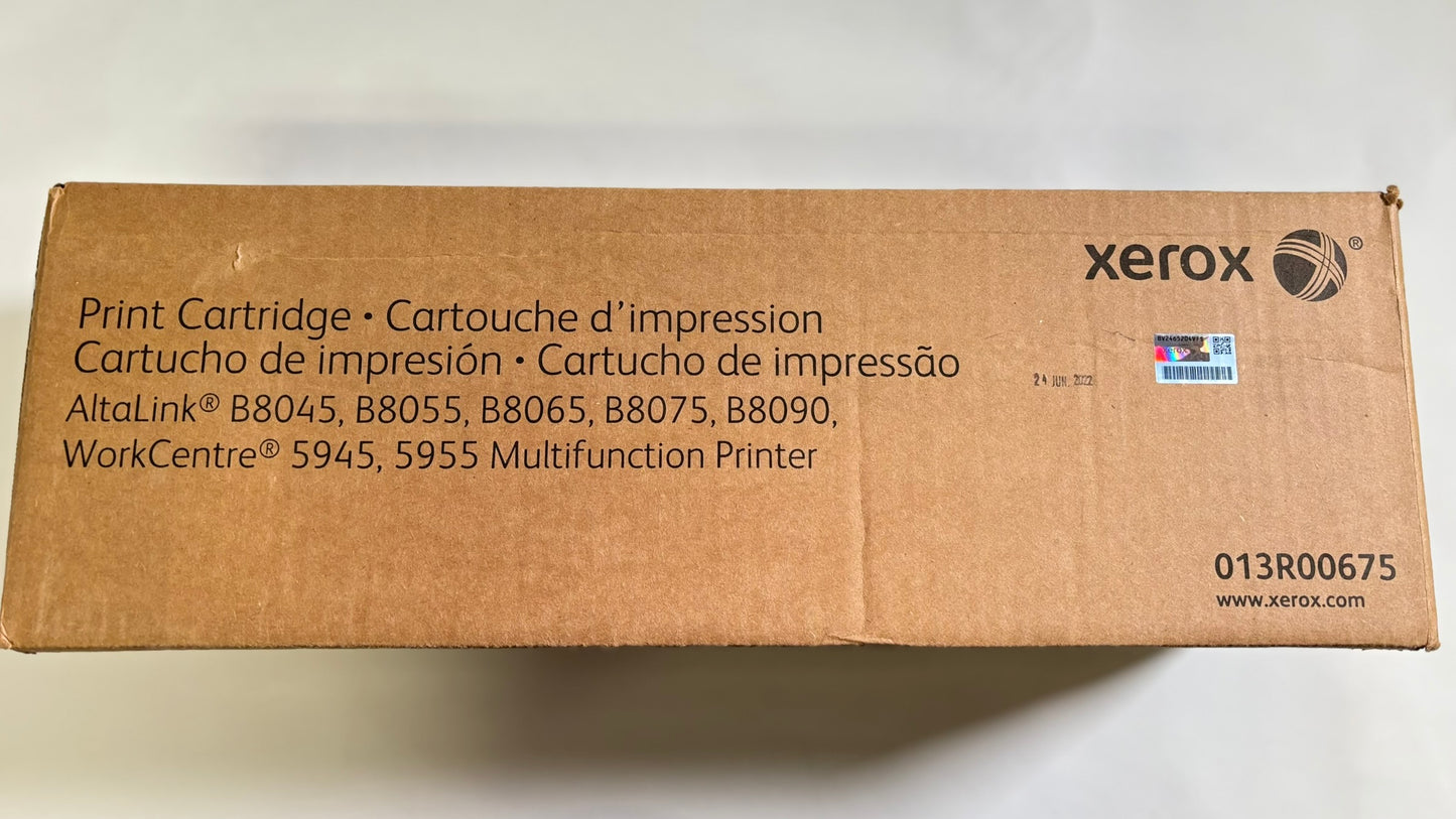 OEM Xerox B8045,B8055,B8065,B8075,B8090,WC5945,5955 Black Drum Unit 013R00675