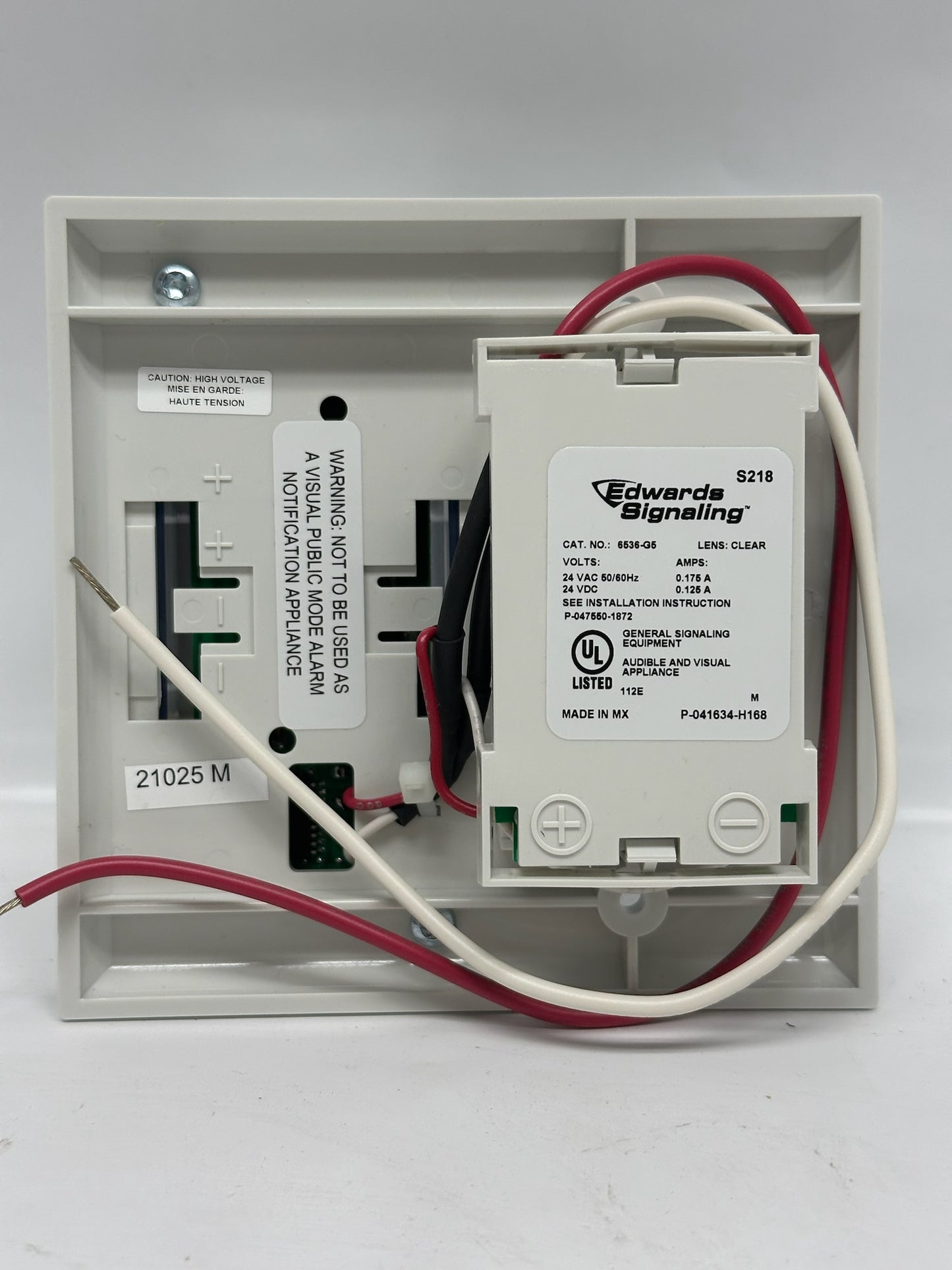 EST 7005‑G5 Hotel Room Annunciator Kit – Horn/Strobe, Push Button, Transformer