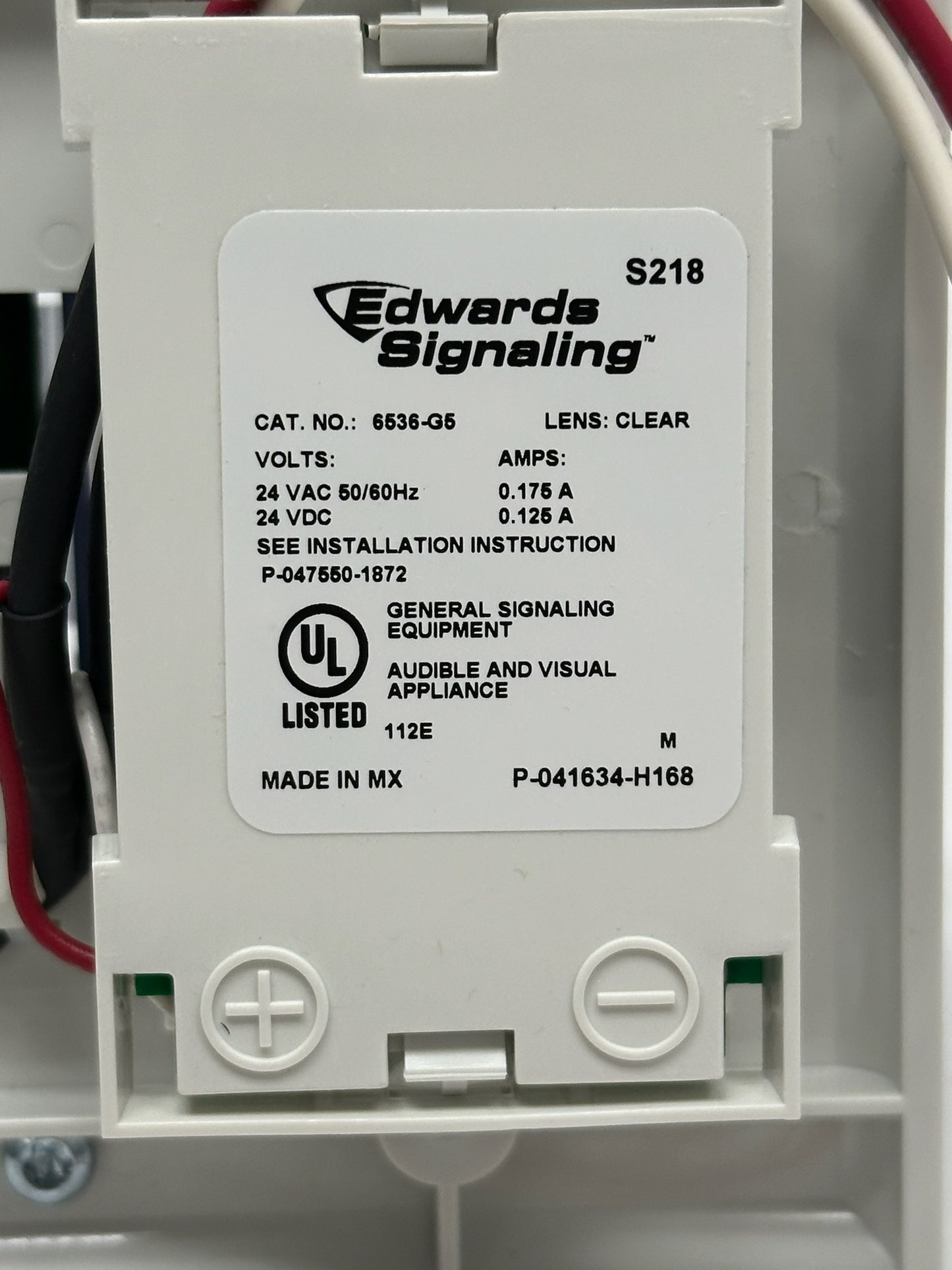 EST 7005‑G5 Hotel Room Annunciator Kit – Horn/Strobe, Push Button, Transformer