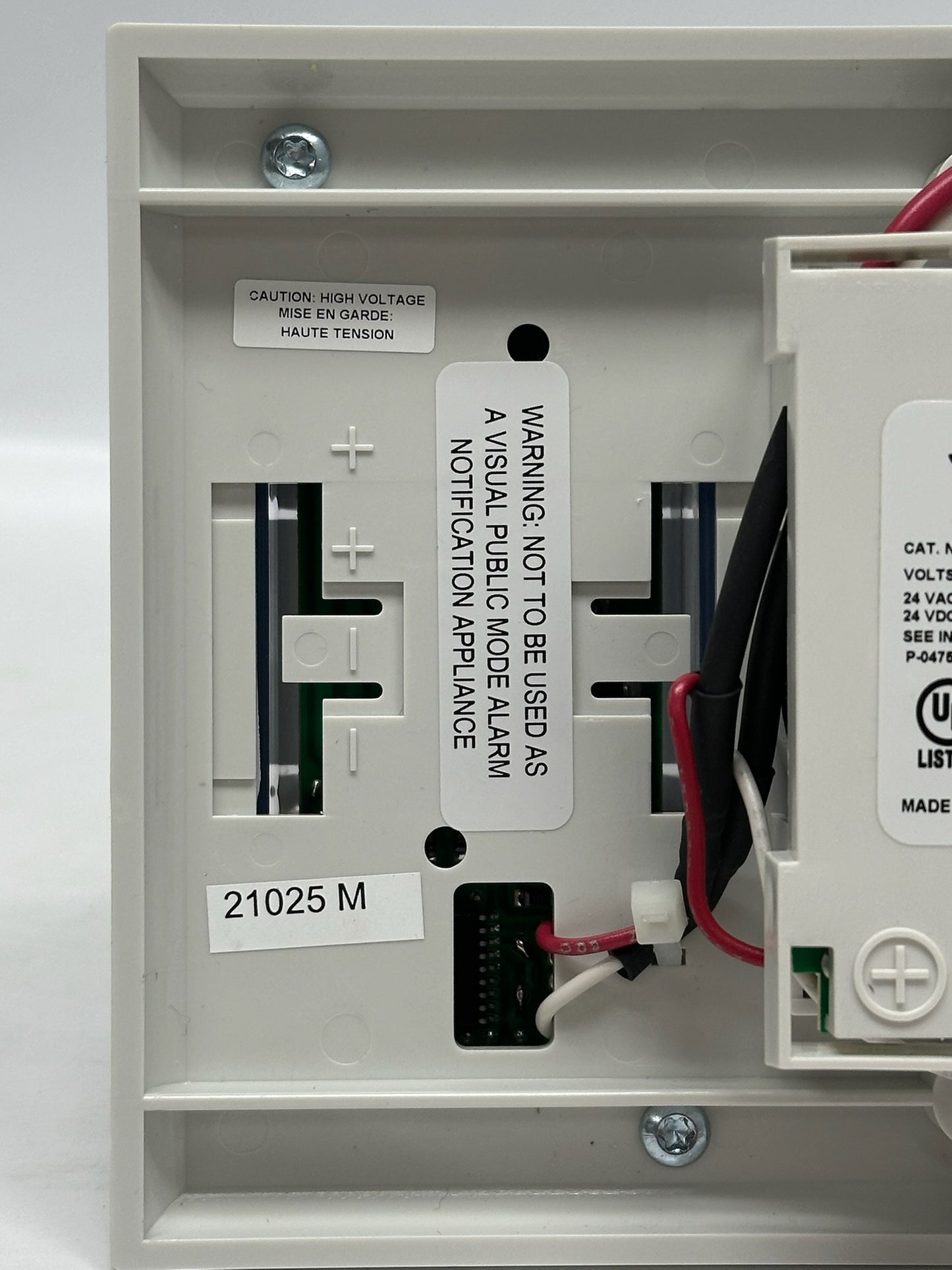 EST 7005‑G5 Hotel Room Annunciator Kit – Horn/Strobe, Push Button, Transformer